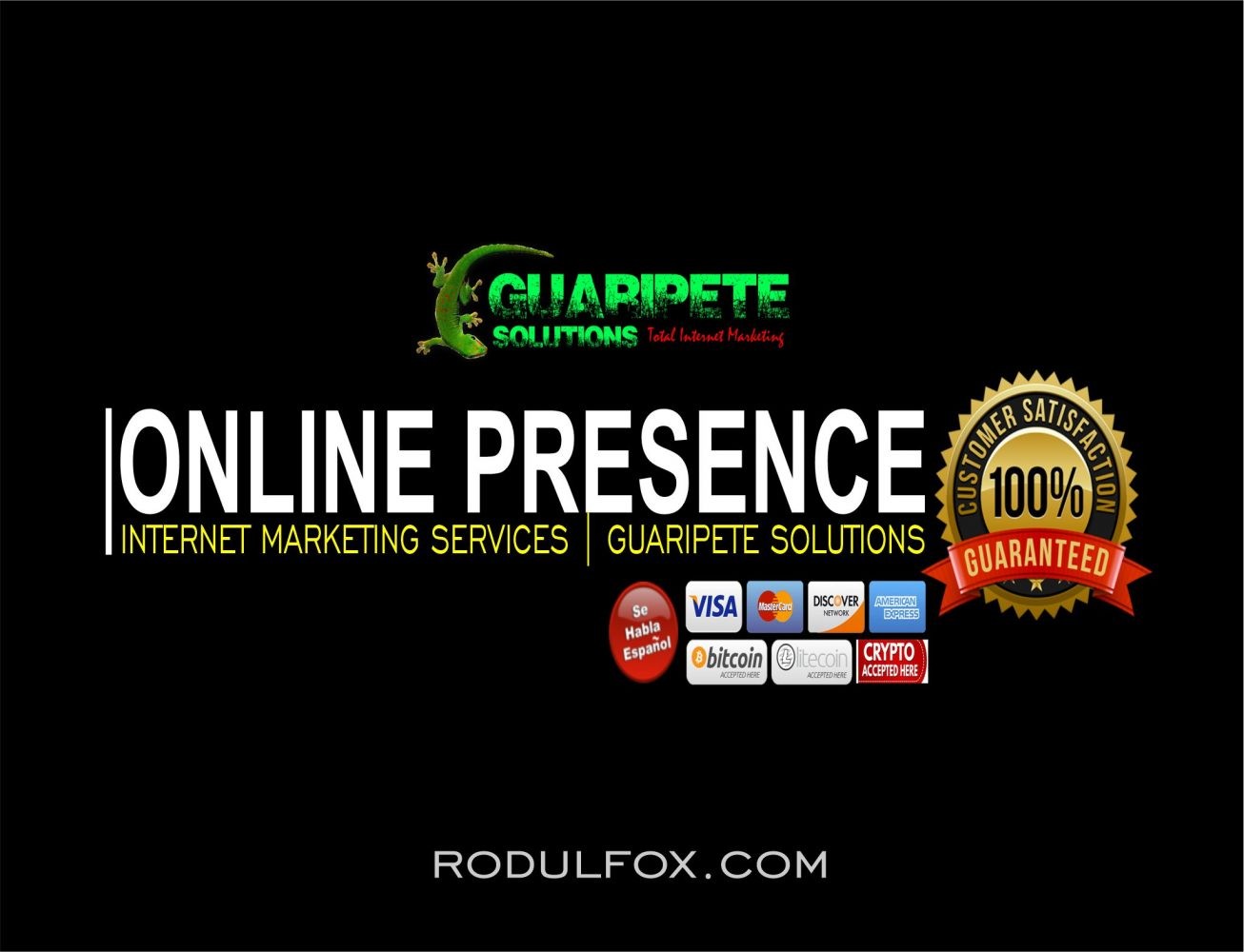 Internet Marketing and Online Presence Services by Guaripete Solutions