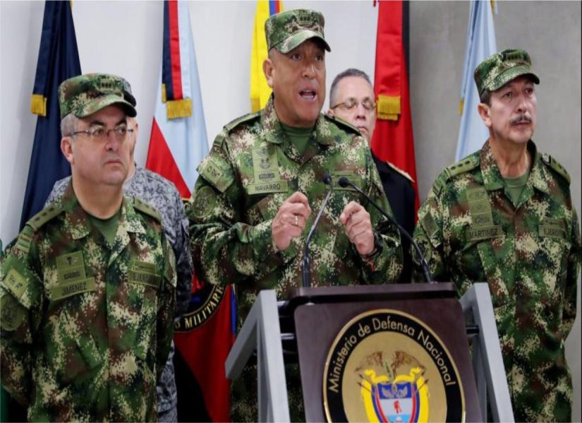 Some 1900 Colombian guerrillas operating from Venezuela, says Colombia military chief
