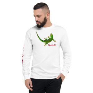 Men’s Long Sleeve Shirt – White, XL